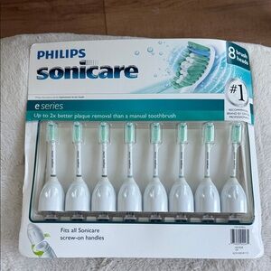 Philips Sonicare E-Series Brush Heads - White and Green8 total new in box